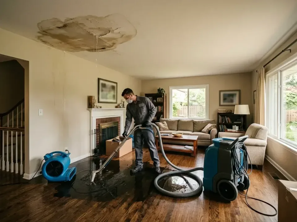 attic-pipe-burst-ceiling-drip-008 — frequently asked questions, Water Damage Restoration & Carpet Care in St. Clair Shores,…